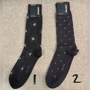 MURANO - Dress Socks 2 for $10. Not sold separately price is final